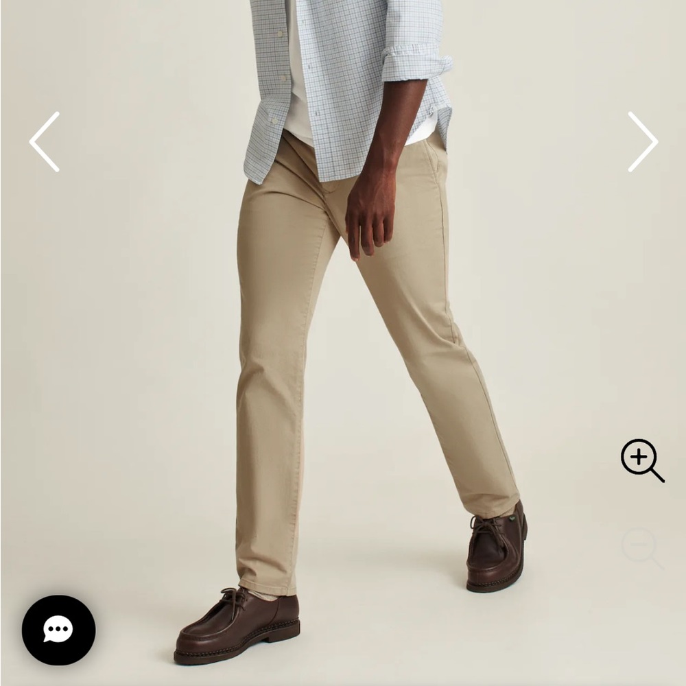 Bonobos tailored khaki chino